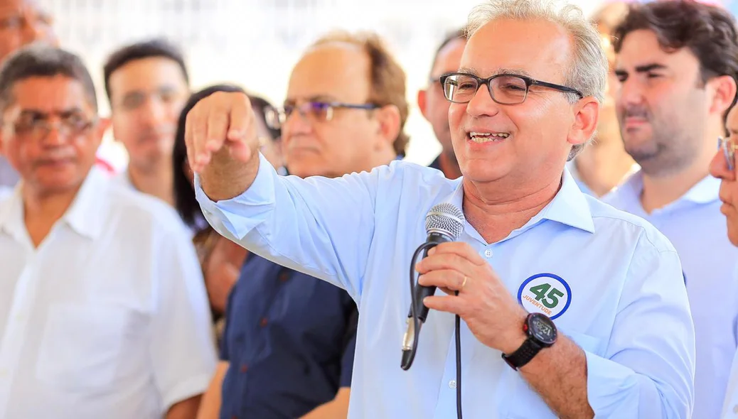Firmino Filho durante evento de filiação do PSDB