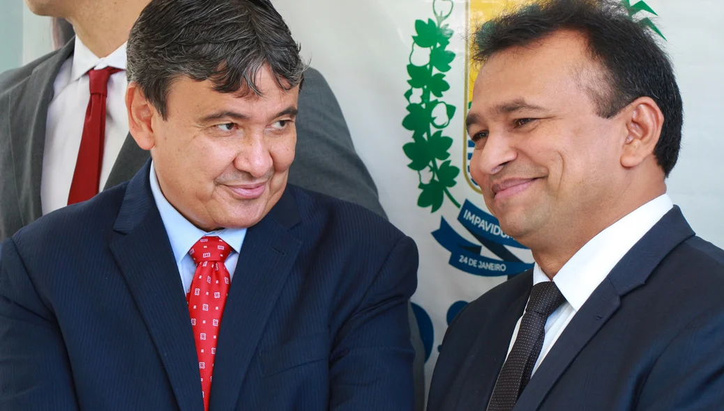 Governador Wellington Dias e Fábio Abreu