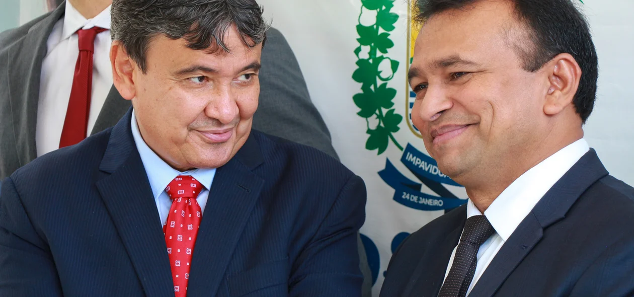 Governador Wellington Dias e Fábio Abreu