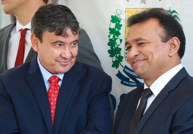 Governador Wellington Dias e Fábio Abreu