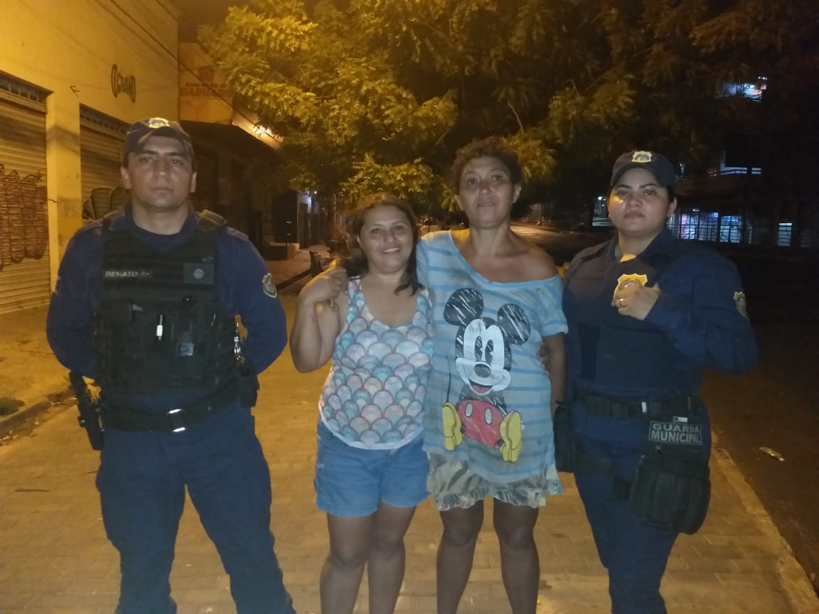 Guarda Municipal de Teresina localiza mulher que estava desaparecida