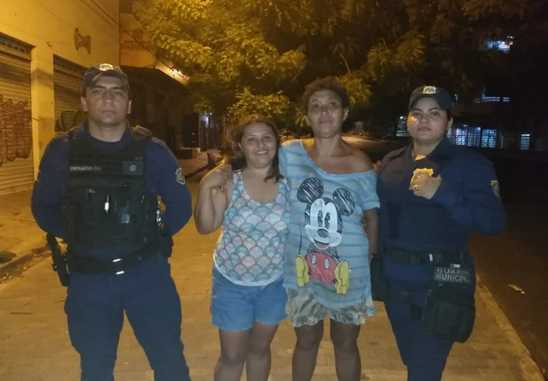 Guarda Municipal de Teresina localiza mulher que estava desaparecida