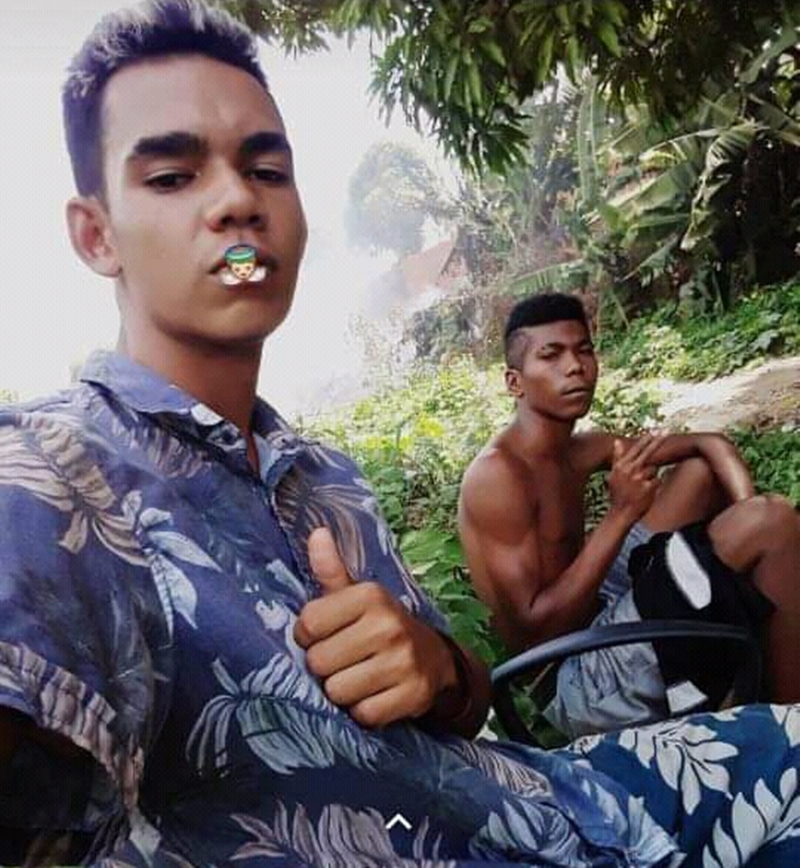 João Lucas Mendes Barros, de 19 anos e Felipe Bispo dos Santos, também de 19 anos