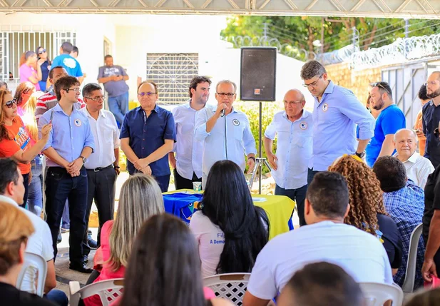 Evento de filiação na sede do PSDB