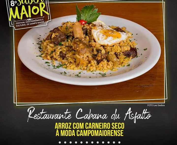 Arroz com carneiro seco a moda campomaiorense 