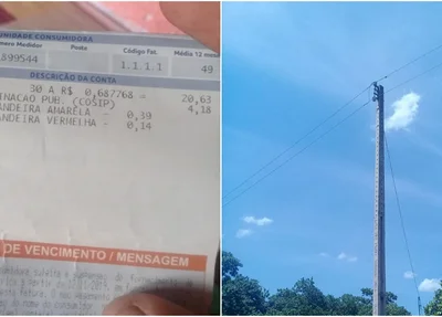 Falta de iluminação pública na zona rural de Cocal