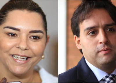 Janainna Marques e Flávio Júnior
