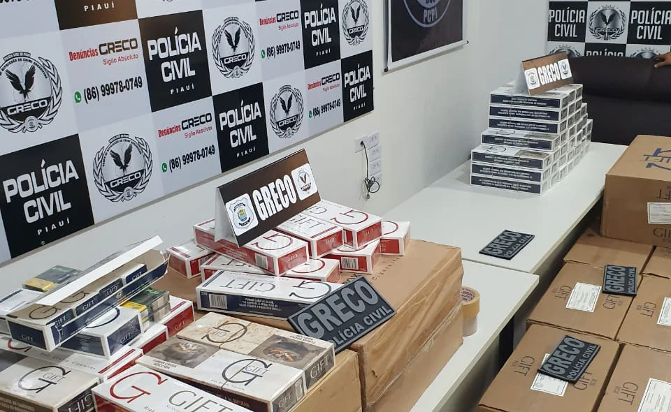 Os cigarros seriam revendidos na periferia de Teresina