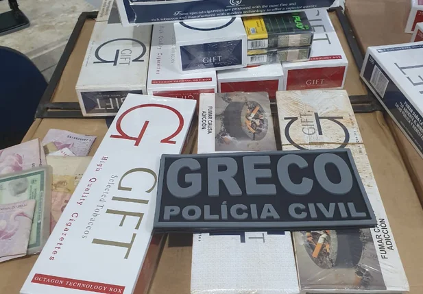 Greco prende quadrilha acusada de contrabandear cigarros