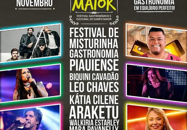 Confira as atrações do primeiro dia do Festival Sabor Maior
