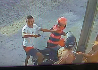 Criminosos que assaltaram no Santa Fé