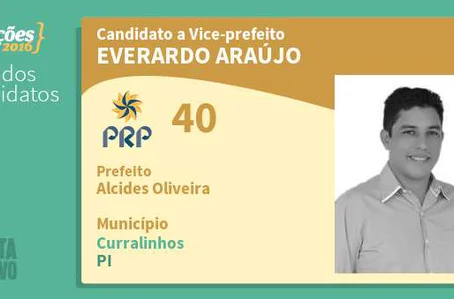 Everardo Araújo, vice-prefeito de Curralinhos