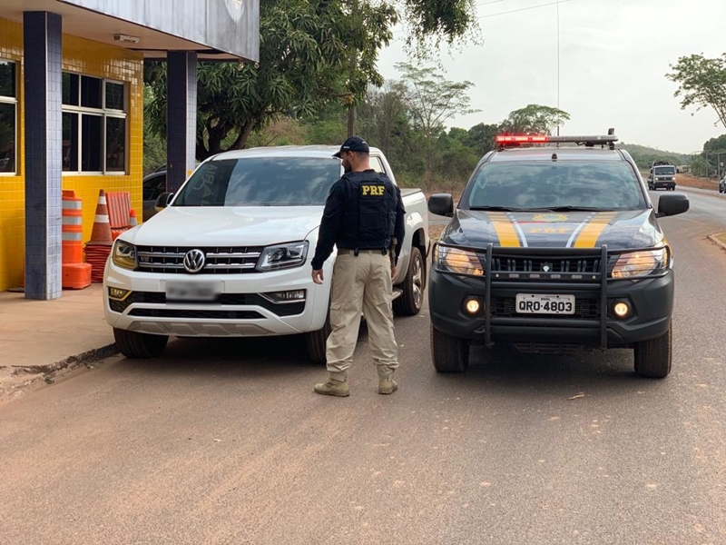 Veículo roubado em Altos recuperado pela PRF em Teresina 