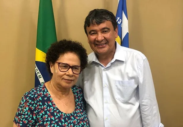 Regina Sousa e Wellington Dias 