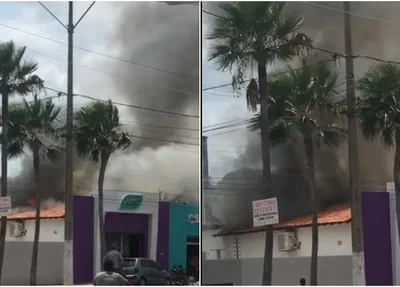 Incêndio em Campo Maior