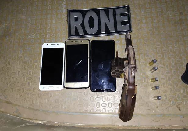 Objetos encontrados com a dupla