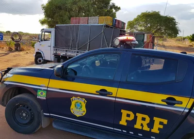 Veículo apreendido pela PRF