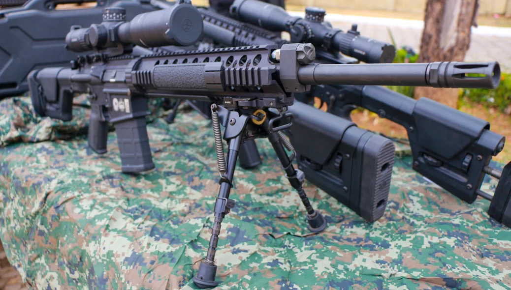 Armamento de calibre 7.62 foi entregue nesta terça 