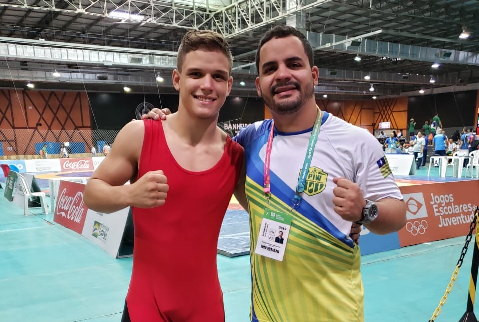 Piauí conquista bronze no wrestling nos Jogos Escolares da Juventude