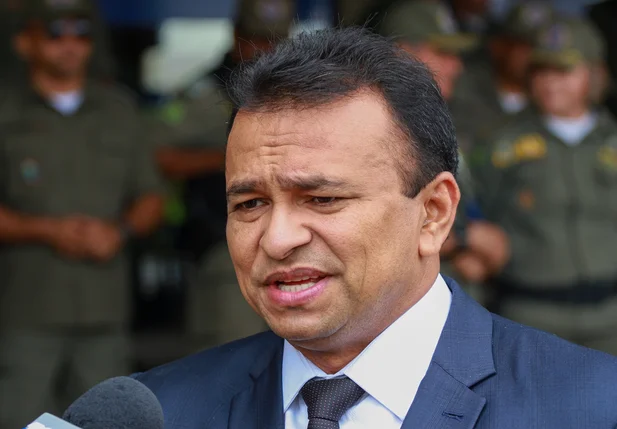 Secretario de Segurança Fábio Abreu