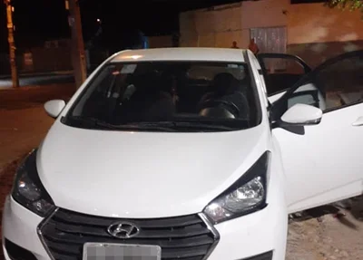 Veículo recuperado pela PM