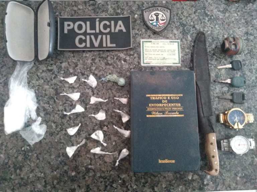 Droga apreendida em Timon