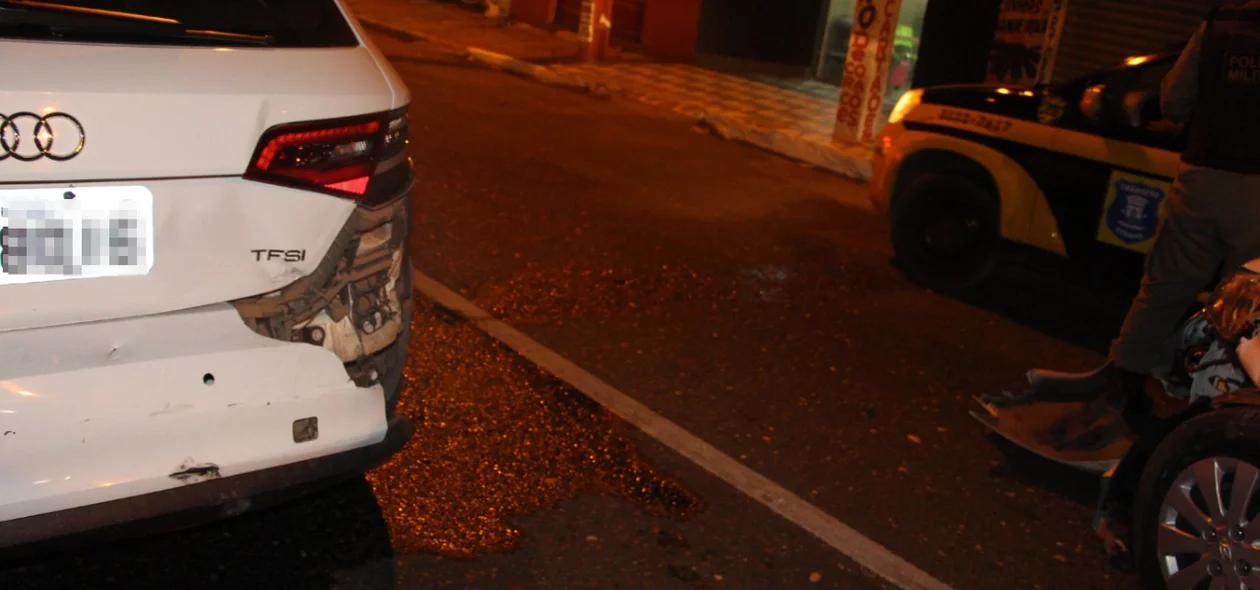 O acidente aconteceu na Avenida Dom Severino
