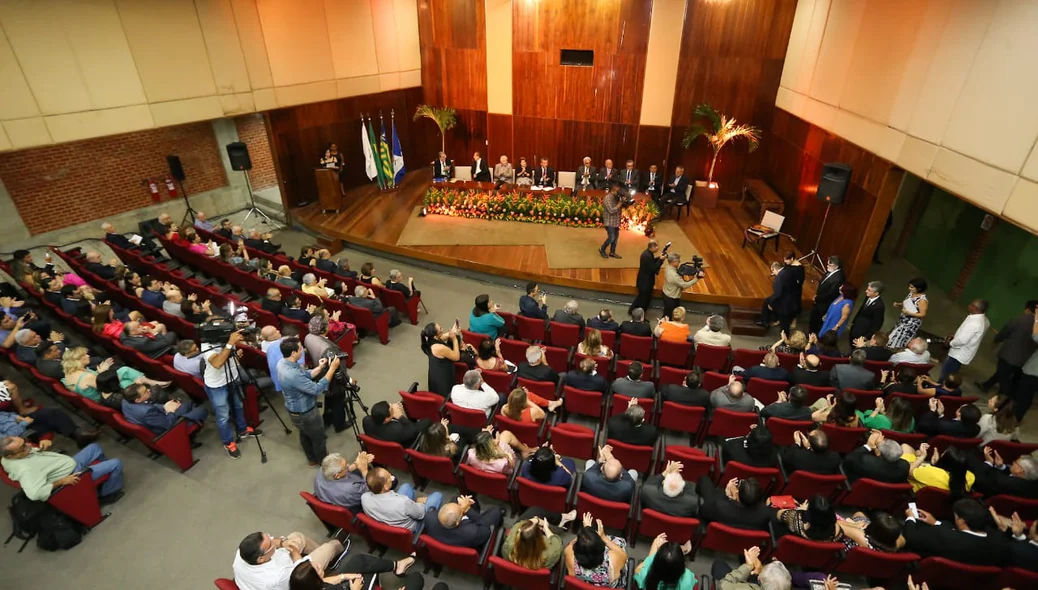 A solenidade aconteceu no auditório do Tribunal de Justiça do Piauí 