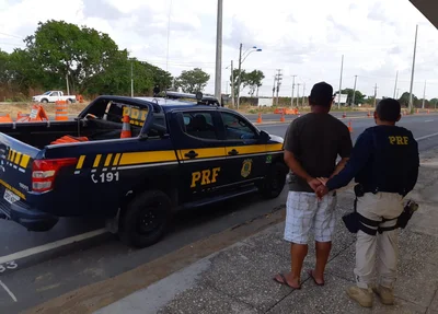 Homem com mandado de prisão em aberto é preso pela PRF na BR 316