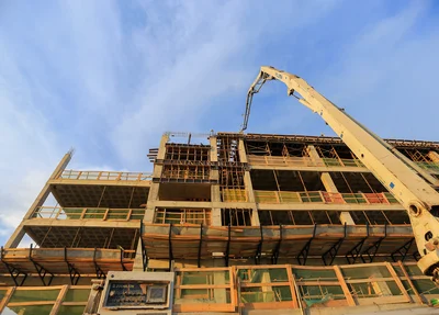 Obra de construção da maternidade 