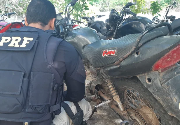Veículo recuperado pela PRF