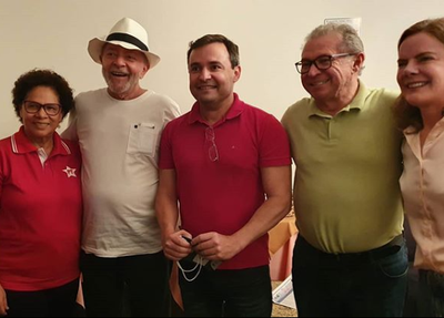 Lula e Fábio Novo