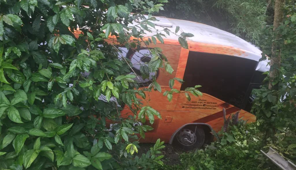 O ônibus do cantor apresentou problemas técnicos 