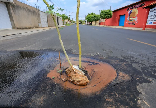 Vazamento de água 