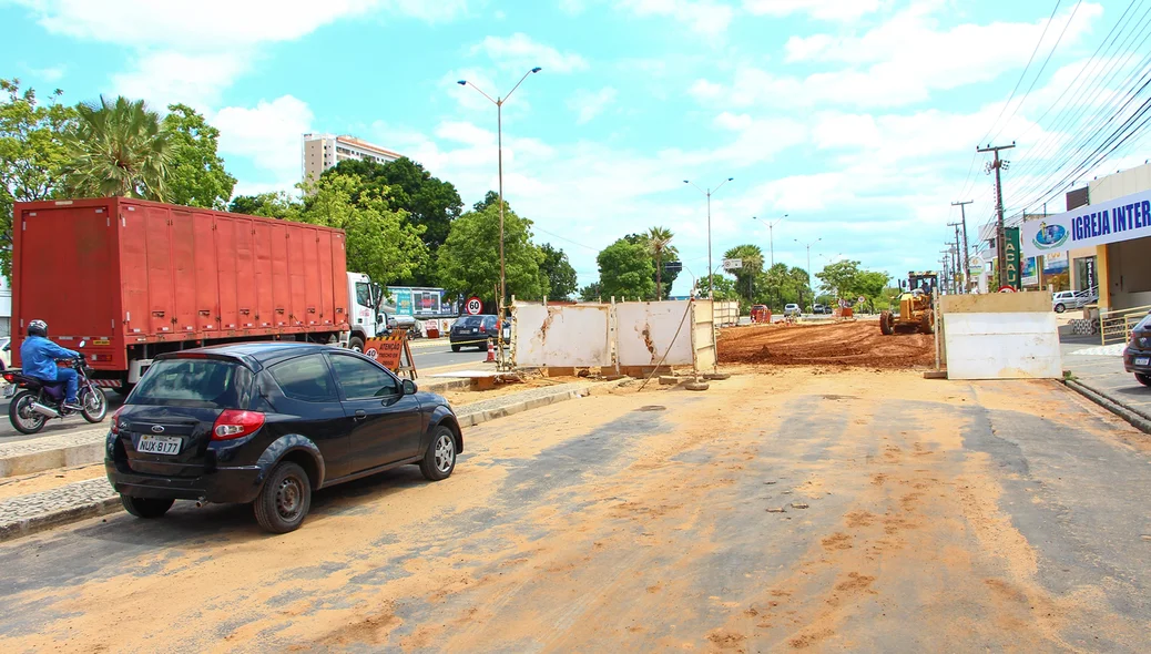 Parte de baixo da Av. João XIII poderá ser liberada até o final da semana 