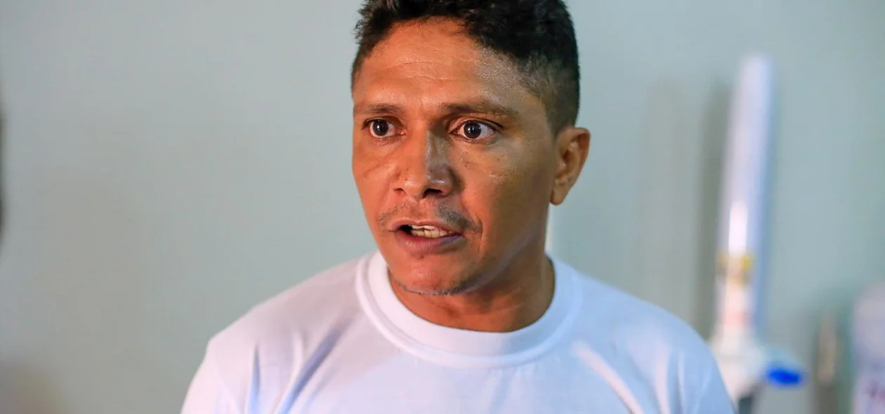 Luis Carlos, presidente do sindicato de transportes de valores