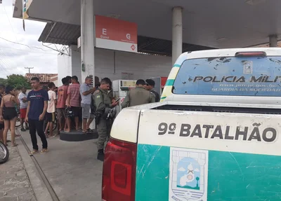 Polícia Militar isolou a área
