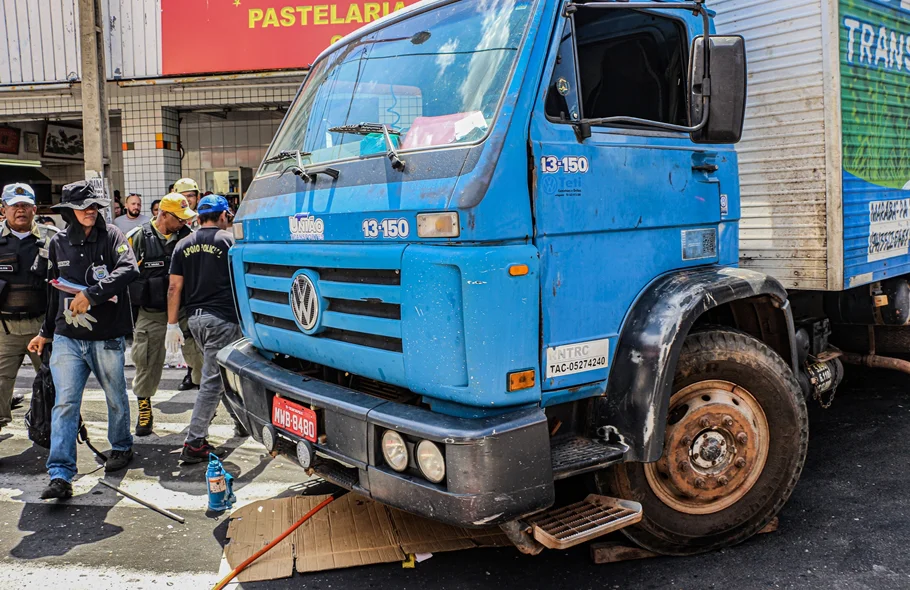 A vítima estava em uma motocicleta