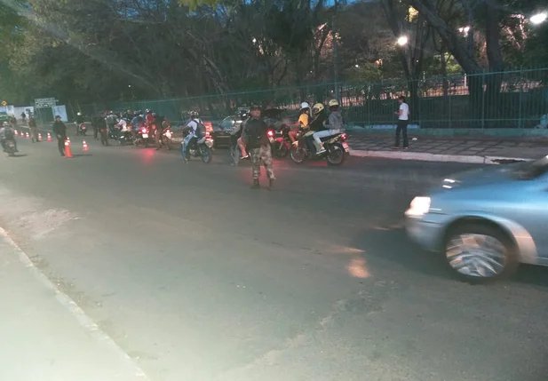 Abordagem durante a Operação Zona Norte Segura