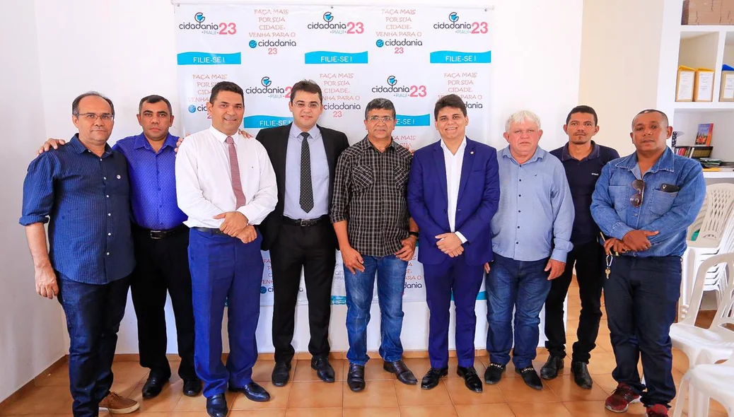 Filiações realizadas na sede do Cidadania em Teresina