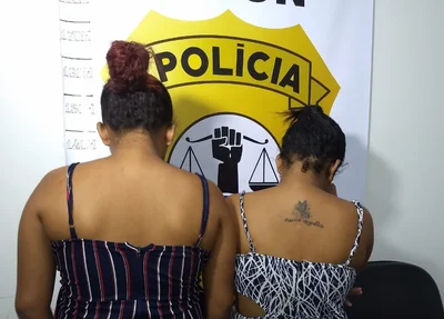 Irmãs foram presas em ação conjunta entre o DENARC e GPE