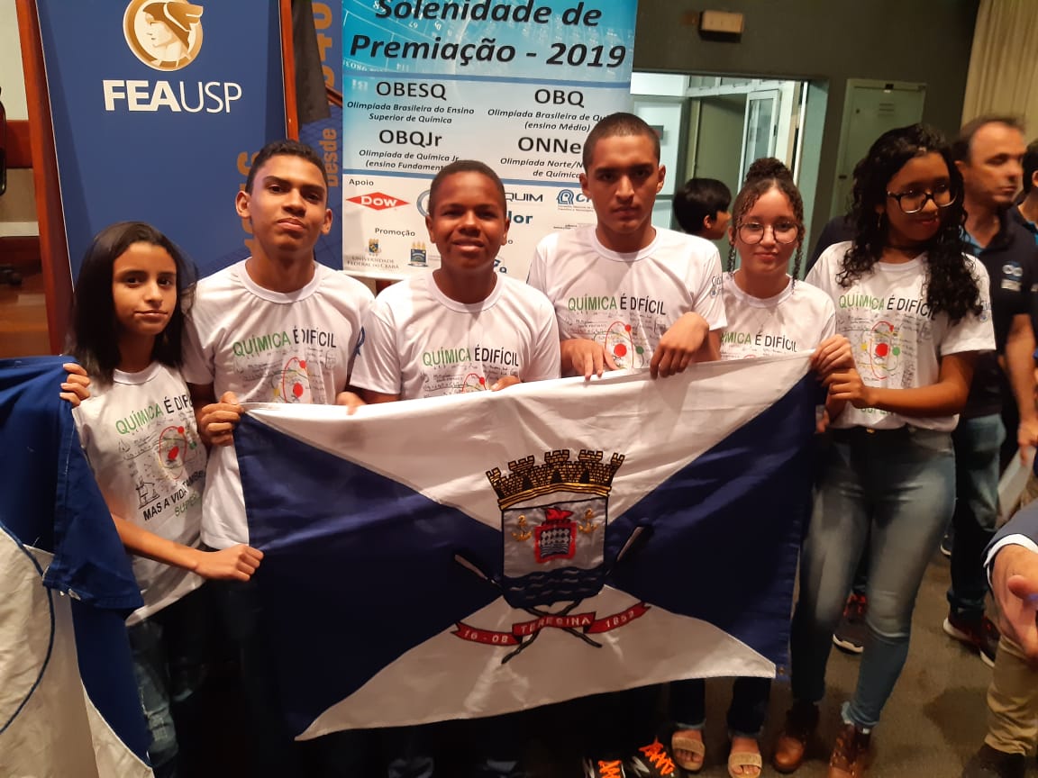 Alunos receberam medalhas em São Paulo