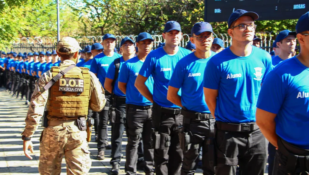Curso de formação da Guarda Municipal de Teresina é realizado pelo DOE