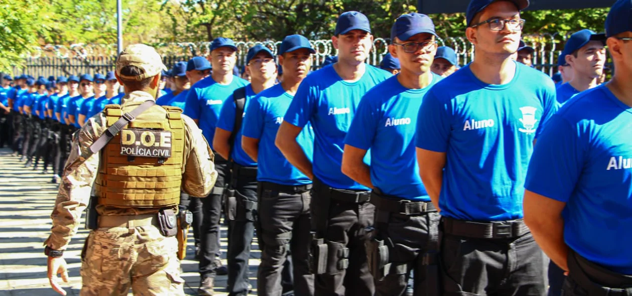 Curso de formação da Guarda Municipal de Teresina é realizado pelo DOE