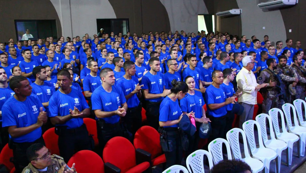 Curso de formação da Guarda Municipal