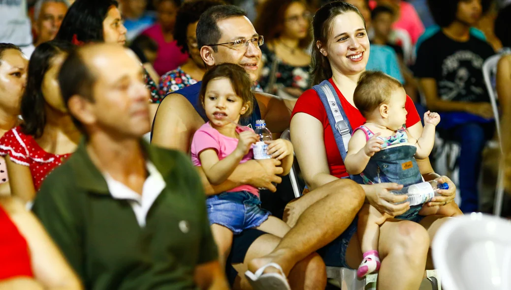 Família no parque da cidadania 