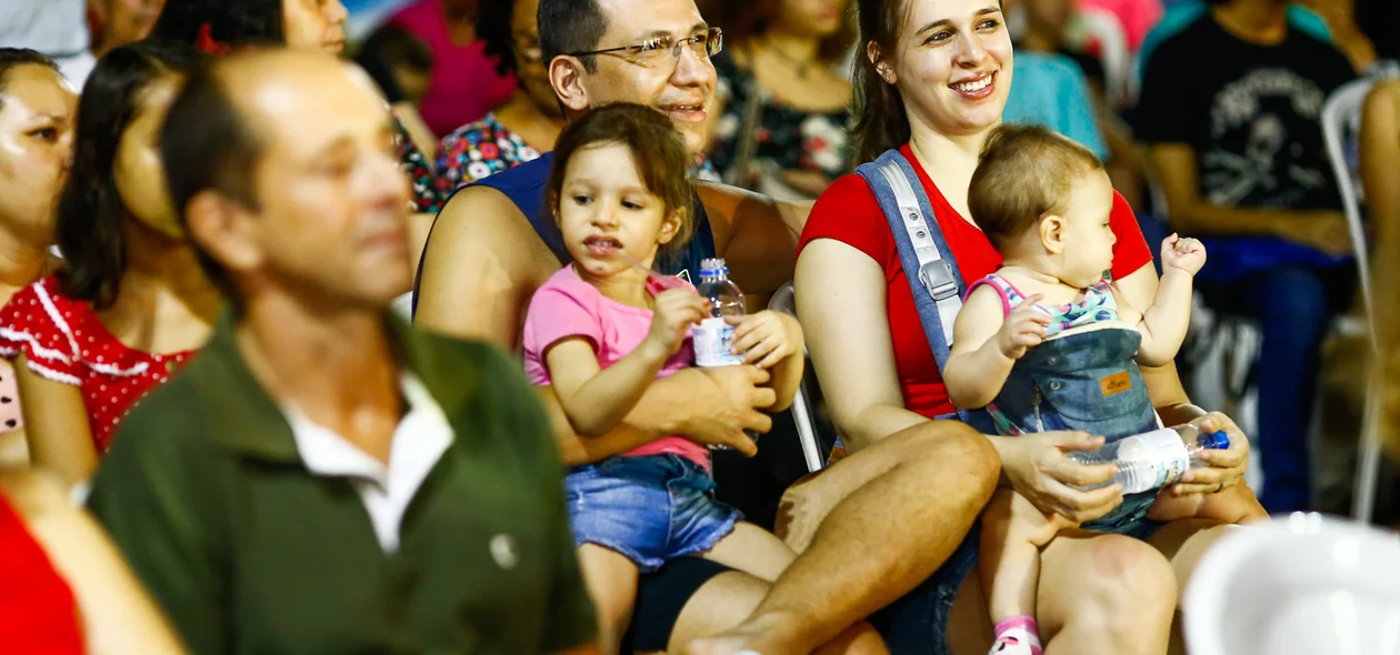 Família no parque da cidadania 