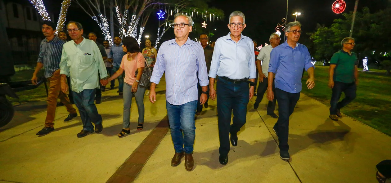 Prefeito Visitando o Parque da Cidadania 