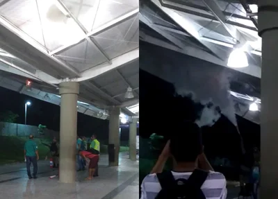 Princípio de incêndio atinge Terminal Zoobotânico em Teresina