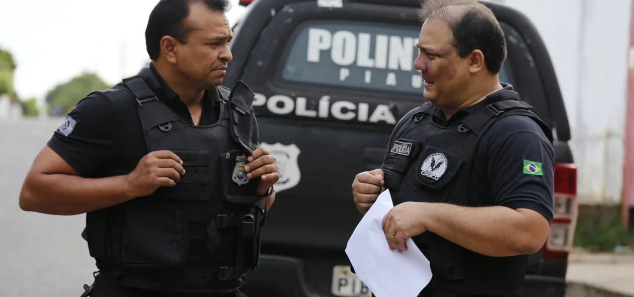 Fábio Abreu e Luccy Keiko participam de operação da Polinter